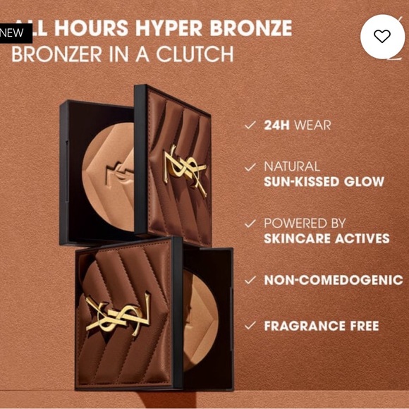 🌺NIB YSL ALL Hours Hyper Bronze .. 02 Buff Dune 🌺 - Picture 7 of 9